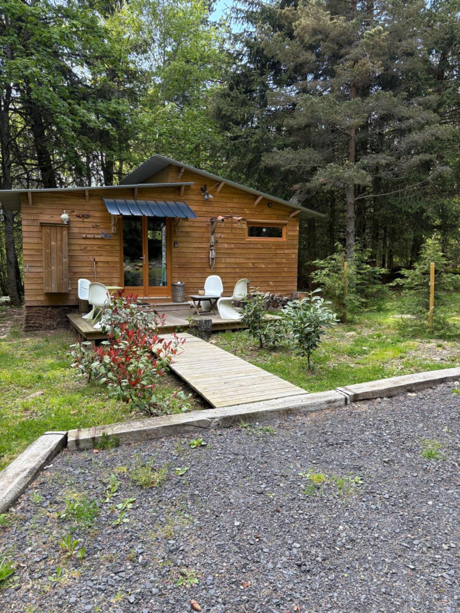 Chalet Libellule Domaine De La Mamounette Champclause Eksteriør bilde